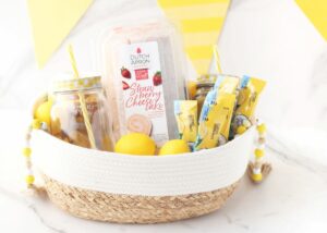 Strawberry Lemonade May Day Basket